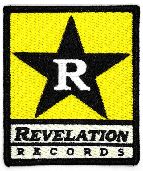 Revelation Records/オフィシャルワッペン/スターロゴサイズ：90mm×76mm <br>刺繍仕上げのロゴワッペンです。