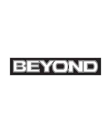 Beyond/オフィシャルステッカー/バンドロゴサイズ：37mm × 230mm<br>カラー：ブラック<br>バンドロゴバンパーステッカー