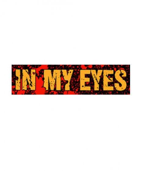 In My Eyes/オフィシャルステッカー/バンドロゴサイズ：40mm × 157mm<br> 素材：ビニール<br>バンドロゴデザイン
