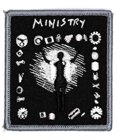 Ministry/オフィシャルワッペン/Psalm 69ジャケットサイズ：7.5 × 8.5cm<br>Psalm 69ジャケットデザイン。