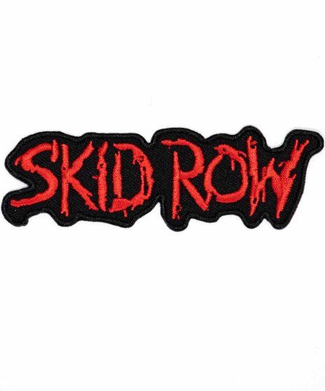Skid Row/オフィシャルワッペン/バンドロゴサイズ：<br>スキッド・ロウのシンプルなロゴをデザイン