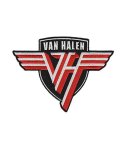 Van Halen/オフィシャルワッペン/シールドバンドロゴサイズ：13 × 9cm<br>ヴァン・ヘレンのシールドロゴワッペン