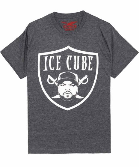 Ice Cube/オフィシャルバンドTシャツ/Raiderロゴ/グレー <ul><li>カラー： グレー</li><li>サイズ：M,XL</li><li>Ice Cube×レイダースロゴ</li></ul>