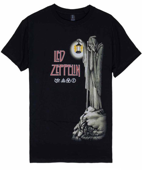 Led Zeppelin/オフィシャルバンドTシャツ/HERMIT<ul><li>カラー： ブラック</li><li>サイズ：M,L,XL</li><li>4枚目のアルバムの内側のデザインです。</li></ul>