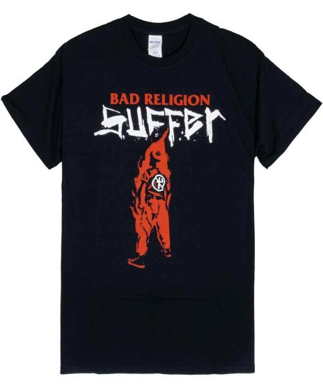 Bad Religion/オフィシャルバンドTシャツ/Suffer Blk <ul><li>カラー： ブラック</li><li>サイズ：M,L,XL</li><li>Sufferのジャケットロゴと少年のデザイン。</li></ul>