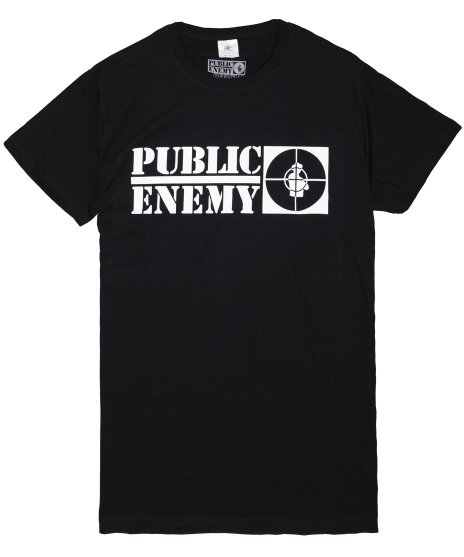 Public Enemy/オフィシャルバンドTシャツ/ロゴ<ul><li>カラー： ブラック</li><li>サイズ：L,XL</li><li>Public Enemyバンドロゴ。</li></ul>