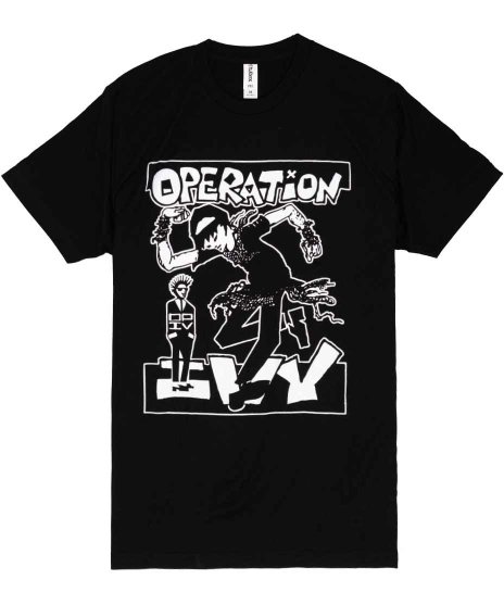 Operation Ivy/オフィシャルバンドTシャツ/Skankin<ul><li>カラー： ブラック</li><li>サイズ：M,L,XL</li><li>Skankin</li></ul>