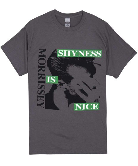 Morrissey/オフィシャルバンドTシャツ/Shyness<ul><li>カラー： チャコール</li><li>サイズ：M,L,XL</li><li>Everyday Is Like Sundayのジャケットデザイン。</li></ul>