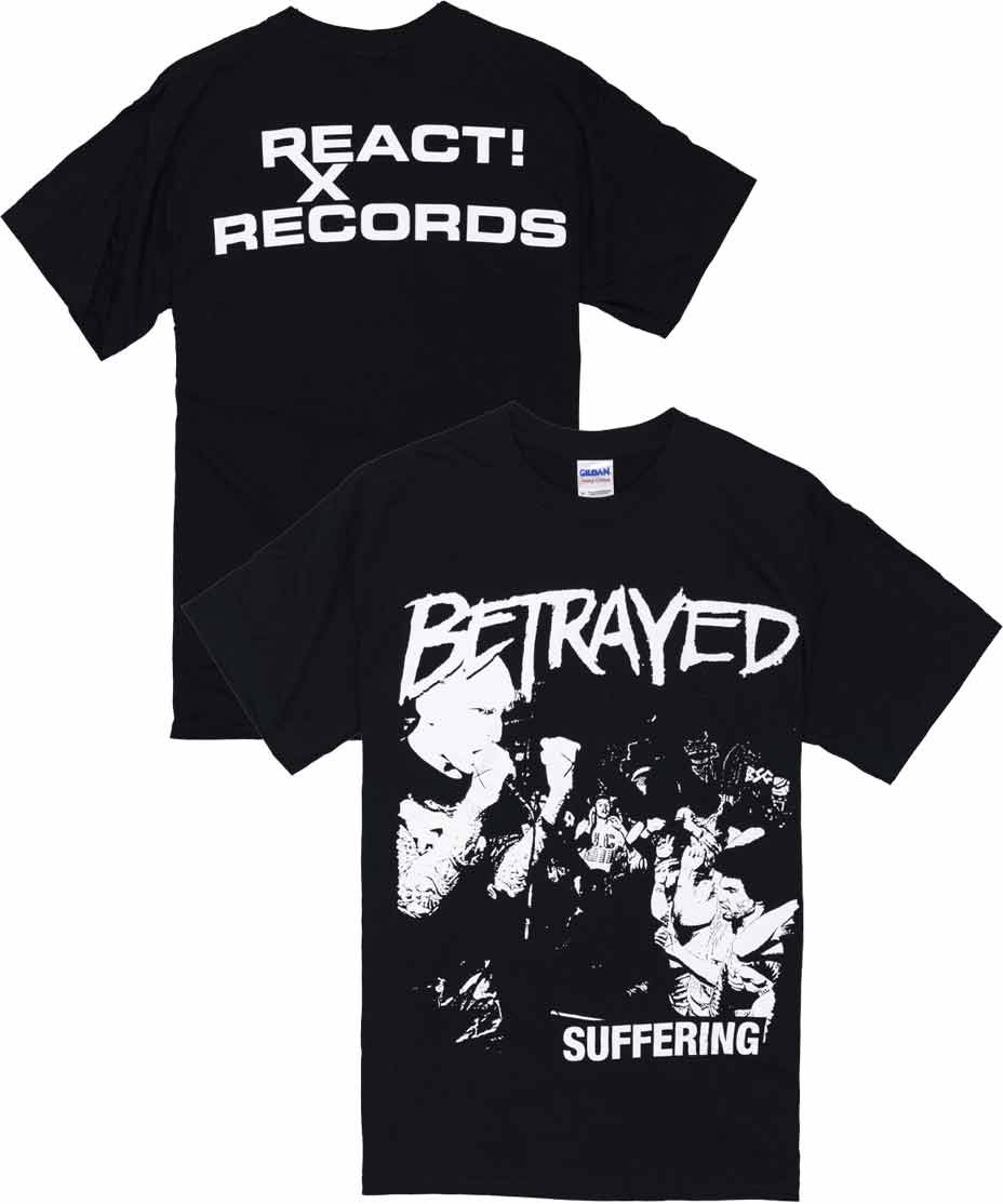 Betrayed/オフィシャルバンドTシャツ/Suffering その２
