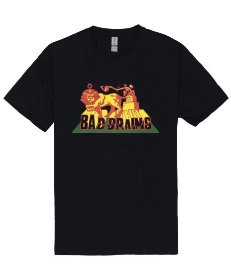 Bad Brains/オフィシャルバンドTシャツ/Lion<ul><li>カラー： BLK</li><li>サイズ：M,L</li><li>Build A Nationのデザインです。</li></ul>