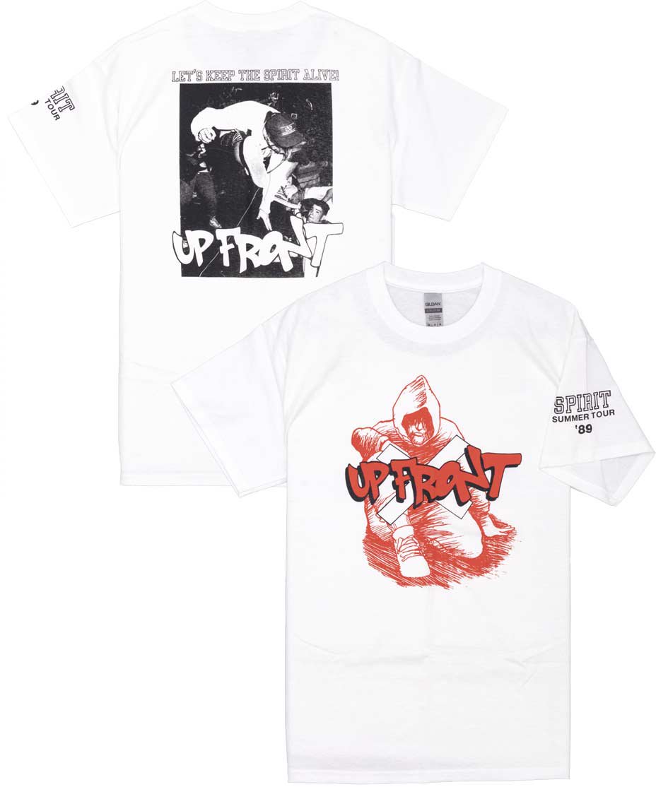 Up Front/オフィシャルバンドTシャツ/SPIRIT Summer Tour 89 その２