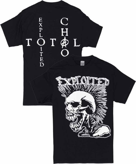 The Exploited/オフィシャルバンドTシャツ/Total Chaos<ul><li>カラー： BLK</li><li>サイズ：M,L,XL</li><li>Total ChaosデザインTシャツ</li></ul>
