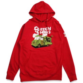 チーチ&チョン Cheech&Chong Truck Premium Pullover Hoodie フーディー University Red レッド PARKER