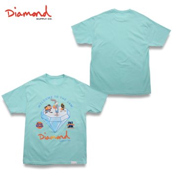 ダイアモンドサプライ DIAMOND SUPPLY CO. WELCOME TO THE JAM TEE Tシャツ DIAMOND BLUE ダイアモンドブルー S/S T-SHIRTS