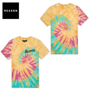 リーズンクロージング REASON CLOTHING Influence Tie Dye Tee タイダイTシャツ MULTI マルチ S/S T-SHIRTS