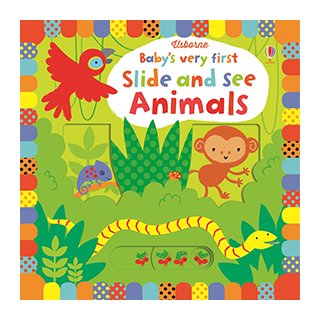 遊べる絵本 slide & see Animals