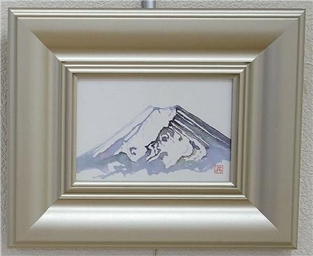 日本画 浦上義昭 富士 商品番号074 - 絵のある暮らし・絵になる暮らし
