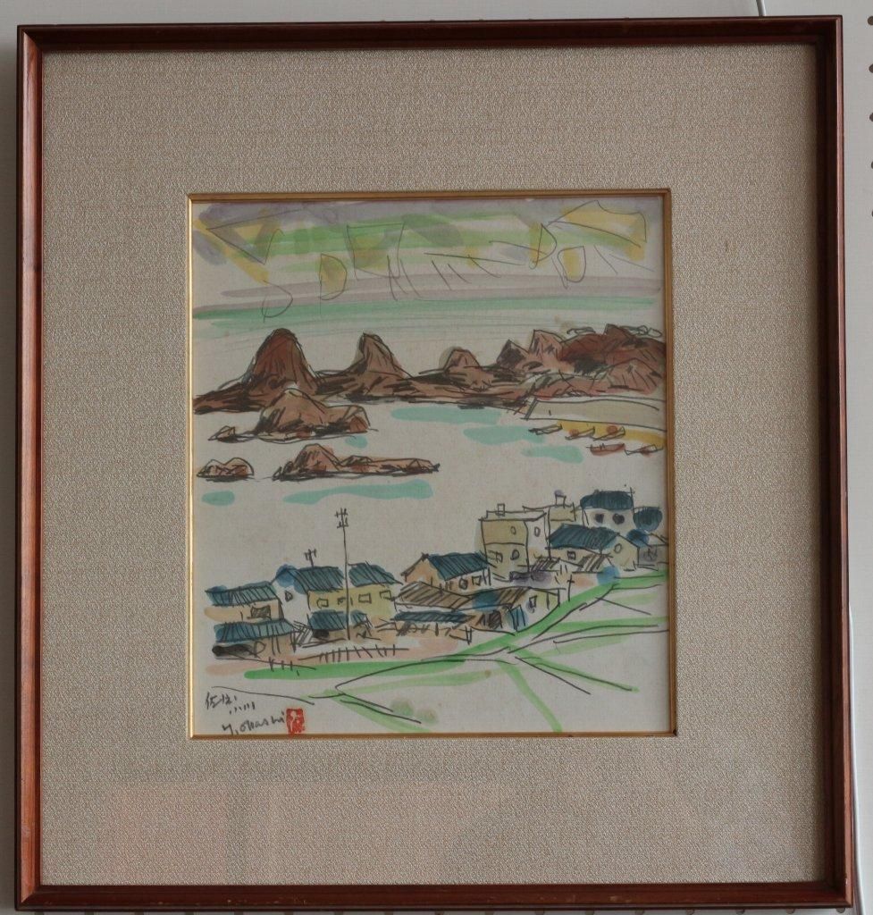 楽天市場】渡辺貞一 「少女」 油彩1号大 : 小野画廊