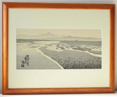 奥山儀八郎 木版画 「鎌倉の大仏」 - メルカリ