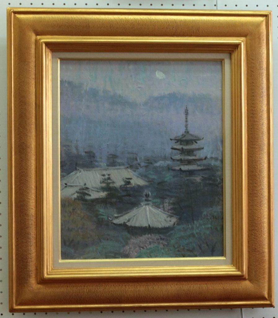 油彩 高橋美則 寧楽春宵 商品番号434- 絵のある暮らし・絵になる