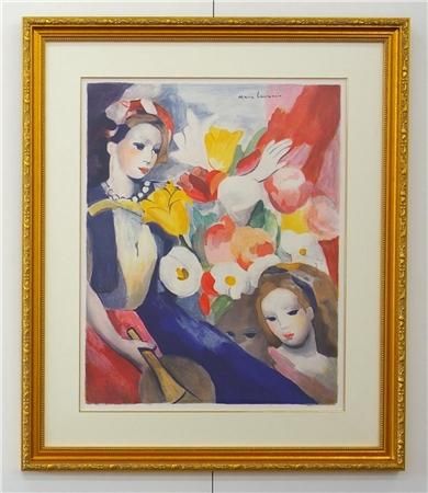 マリー・ローランサンの版画作品(ら行,ラ行,) - 絵のある暮らし・絵になる マリー・ローランサンの版画作品(ら行,ラ行,) - 絵のある暮らし・絵になる