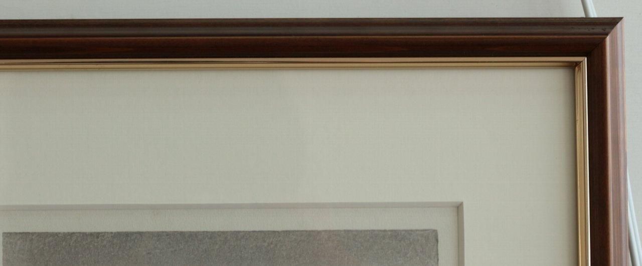 木版画 竹久夢二 眉をかく女 港屋版 商品番号461 - 絵のある