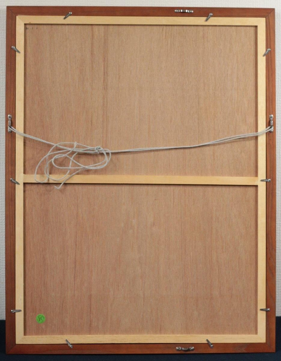 ｵﾌｾｯﾄ版画 杉山寧 ｶ・ﾌ・ﾗｰ王像 第4王朝 - [ｶｲﾛ博物館] 商品番号