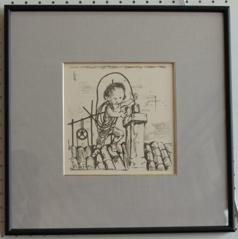 藤田嗣治の作品(は行,ハ行,) - 絵のある暮らし・絵になる暮らし｜武田