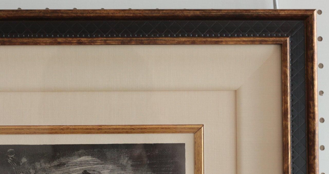 復刻木版画 ジョルジュ・ルオー ｢受難より 休む男｣ 商品番号803