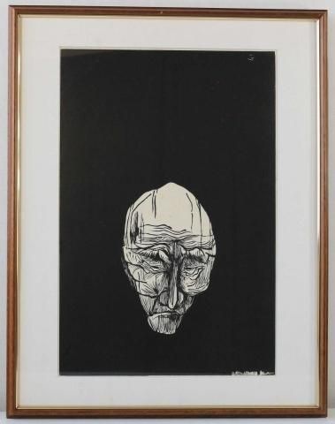 高橋信一　油絵　1968年作品風景画 高橋信一 油絵 1968年作品風景画