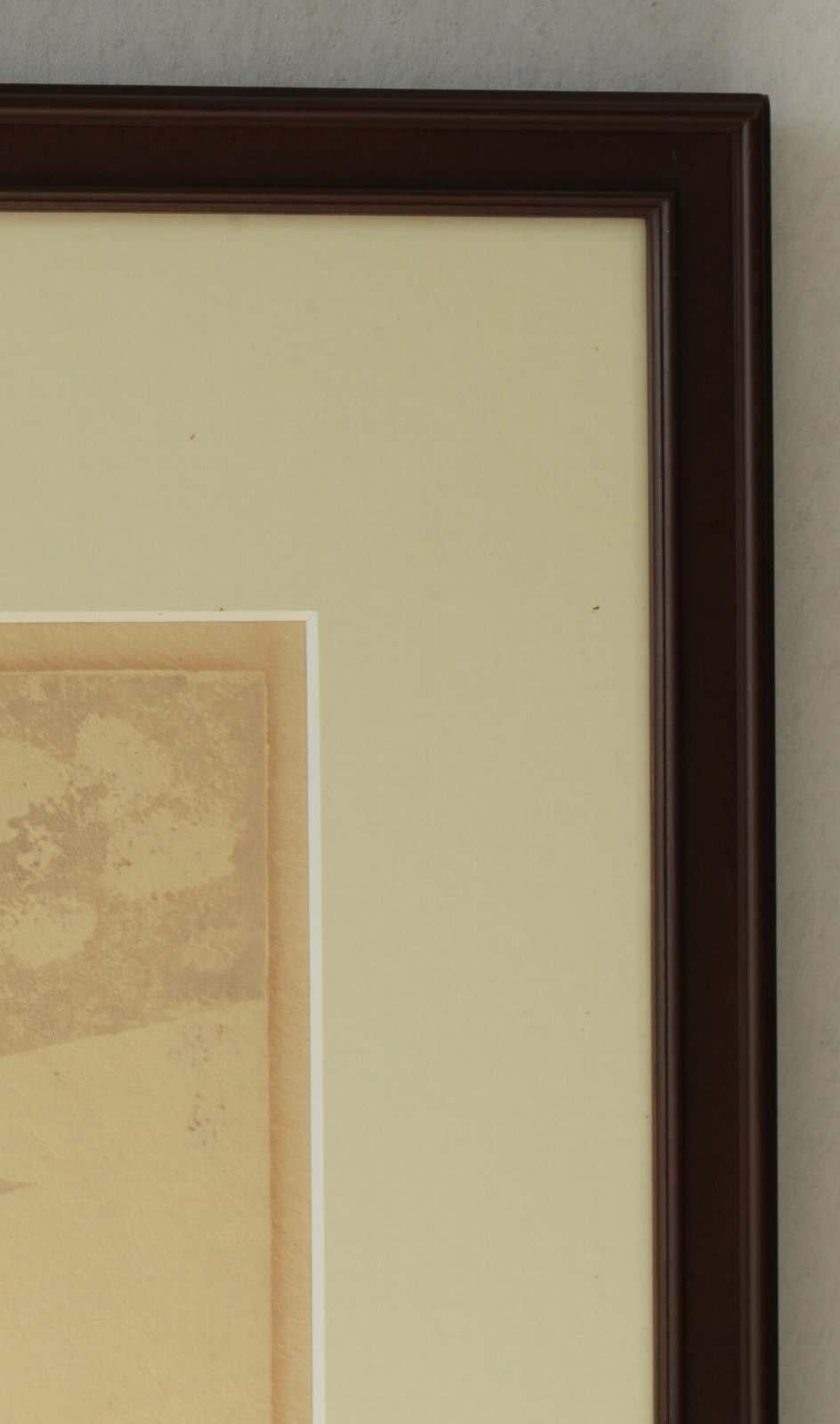 木版画 野崎信次郎 「大山(枡水)」 商品番号381 - 絵のある