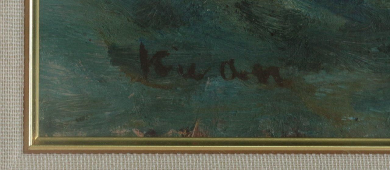 油彩 大桃寛「伊豆の海 (堂ケ島) F10」商品番号431 - 絵のある