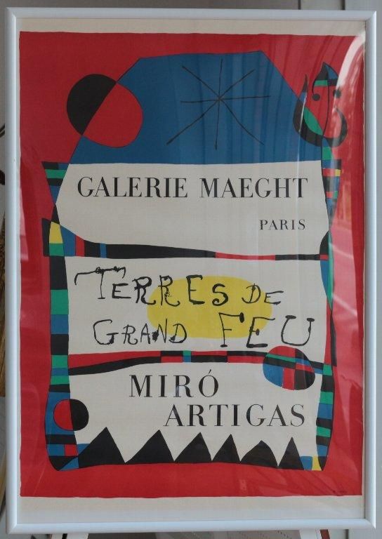 Terres de grand feu/ジョアン ミロ/ポスター Amazon.co.jp: ポスター ジョアン ミロ Terres de grand feu