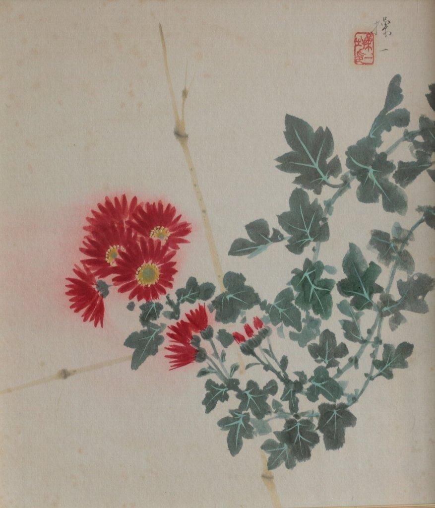 水彩・色紙額 広川操一「花」商品番号30051209 絵のある暮らし