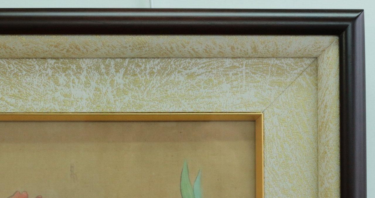 工芸画 小林古径 花鳥図 F8 商品番号199- 絵のある暮らし・絵に