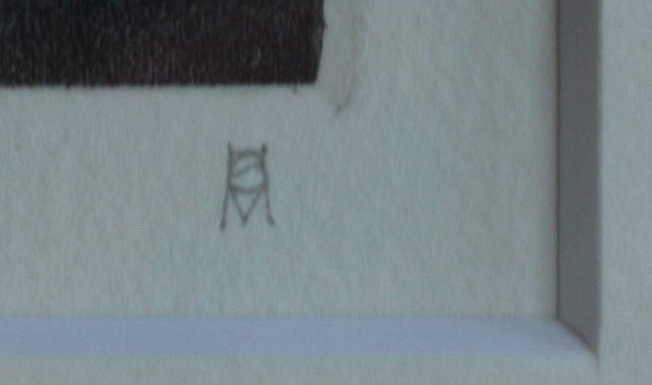 銅版画 松崎滋 銅版画集《戯》から作品番号5 商品番号32090705- 絵の