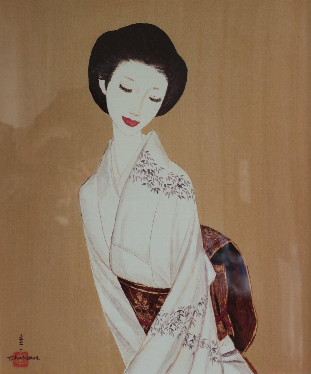 木版画 高澤圭一「想い」 商品番号32120201 - 絵のある暮らし
