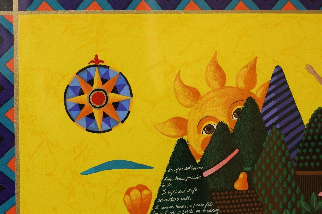 ジクレー版画 小澤摩純 「go to the Dream land」 商品番号