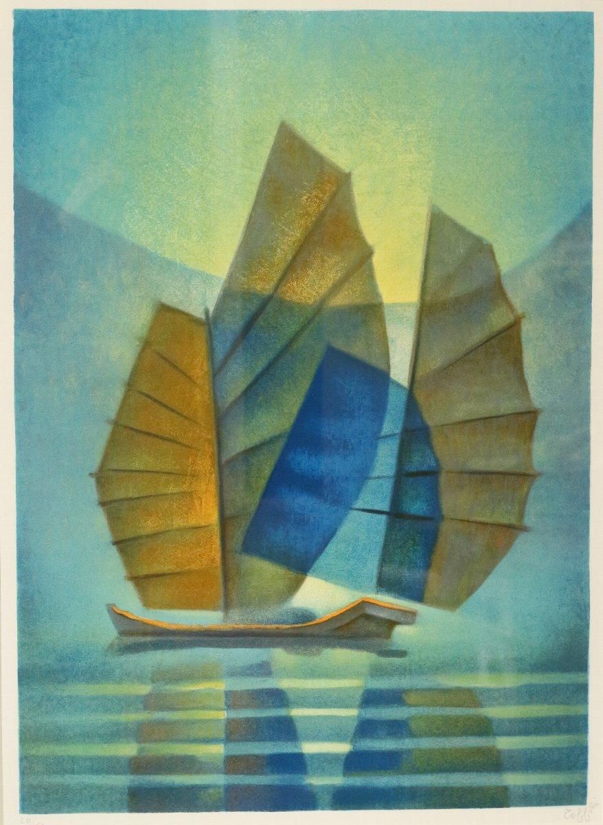版画、リトグラフ Amazon.co.jp: ジョアン ミロ 『Original Lithograph Ⅺ