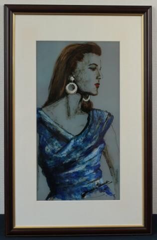 大野剛正　アクラス画 油彩画　額付 2025年最新】大野剛正の絵画作品をYahoo!オークションで手に入れる