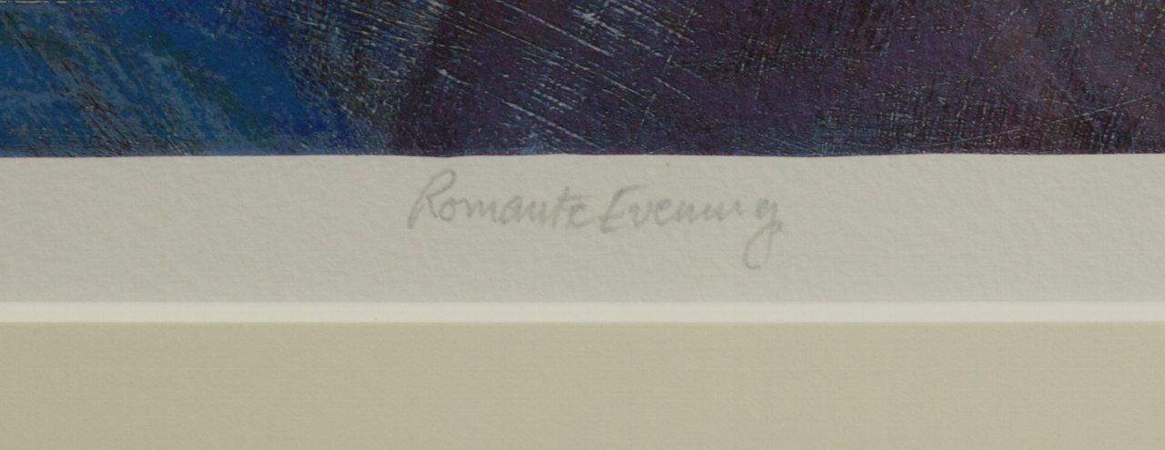 シルクスクリーン版画 ポーラマッカードル 「ロマンチックな夜」 商品