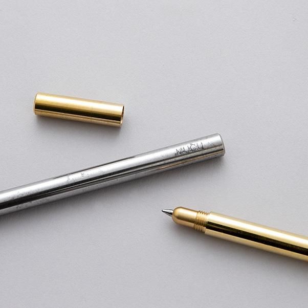Mucu Metallic Ball Pen ムク メタリックボールペン Dressense Mucu Metallic Ball Pen ムク メタリックボールペン Dressense