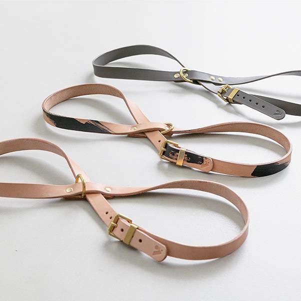 Vackertass Supply Co Cross Leather Harness good dog goods abu