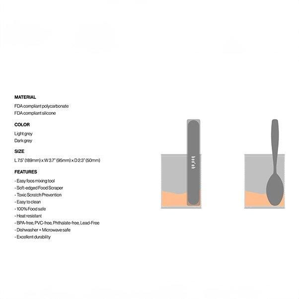 MOGO SPATULA Light Gray