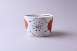 【美品】赤地径　そば猪口　4個 赤地径／赤地陶房 - KUJIMA｜福岡・薬院白金にあるうつわの店