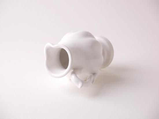 安部太一　陶器　人形　白釉人形 安部太一：白釉人形: うつわsousou