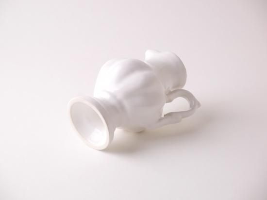 安部太一　陶器　人形　白釉人形 安部太一】白釉ピッチャー_3 - KUJIMA｜福岡・薬院白金にあるうつわの店