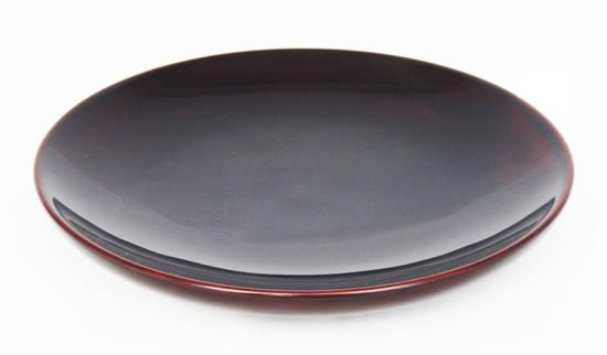 15㎝の漆器皿】5寸銘々皿 本溜 - 木製食器・川連漆器のお店