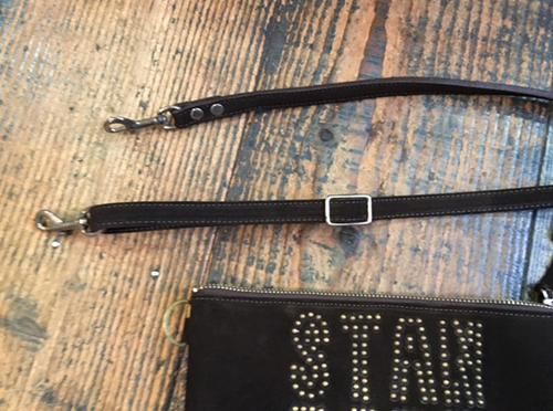 HTC Suede Clutch Bag with Adjust Strap Medium #SD CAL(HTC
