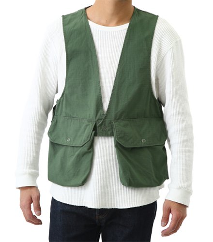 EF184 Fowl Vest-Cotton Ripstop(Engineered Garments) - AGREABLEMENT ...